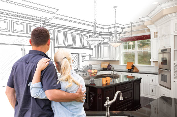 Professional Backsplash Installation technician working in Burlington, KY